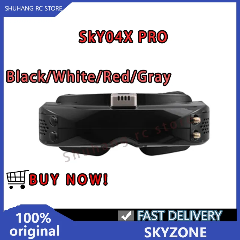 Skyzone Sky04X Pro Oled Fpv Goggles - Novo SKYZONE SKY04X PRO FPV Óculos