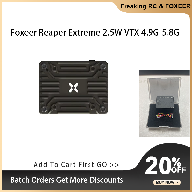 Foxeer Reaper Extreme 2.5W Vtx - Foxeer 4.9G ~ 6G Reaper Extreme
