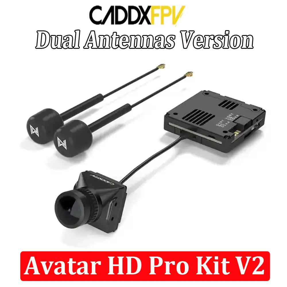 Caddx Walksnail Avatar HD V2 K - Walksnail Avatar Hd Kit V2 32Gb avaliação e preço