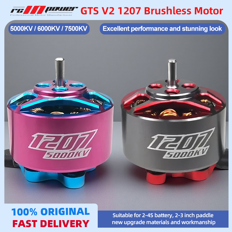 RCINPOWER GTS V2 1207 5000KV 3 - Walksnail Avatar Hd Goggles X avaliação e preço