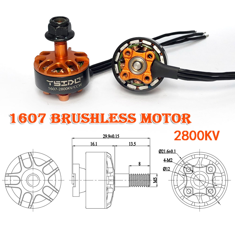 YSIDO-Brushless Motor para RC  - Walksnail Avatar Hd Goggles X avaliação e preço