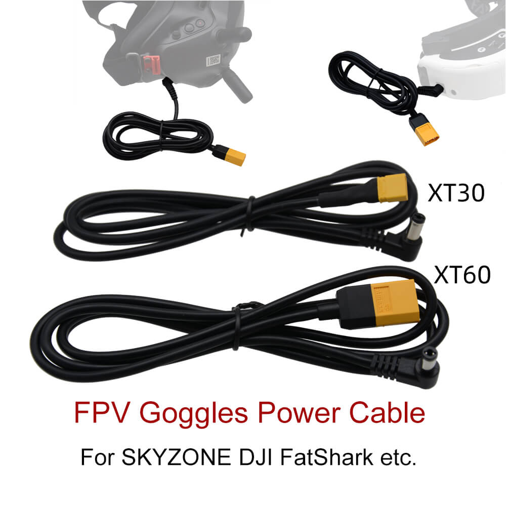 Cabo de alimentação para óculo - Skyzone Sky04X Pro Oled Fpv Goggles avaliação e preço