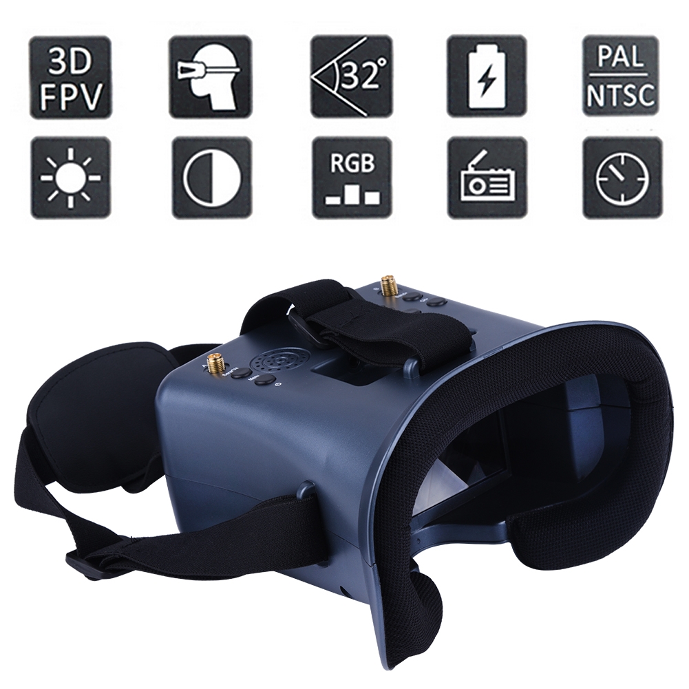 008d 5.8g 40ch 4.3 Polegada 80 - Skyzone Sky04O Pro Fpv Goggles avaliação e preço