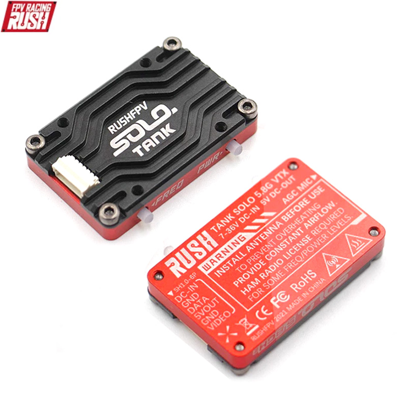 Transmissor de Vídeo RUSH Solo - Foxeer Reaper Extreme 2.5W Vtx avaliação e preço